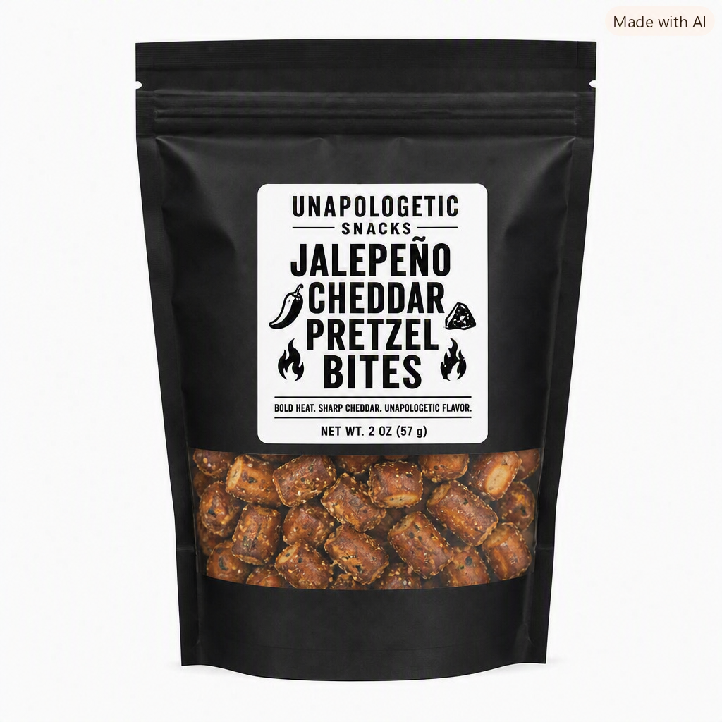 Jalapeno Cheddar Pretzel Bites