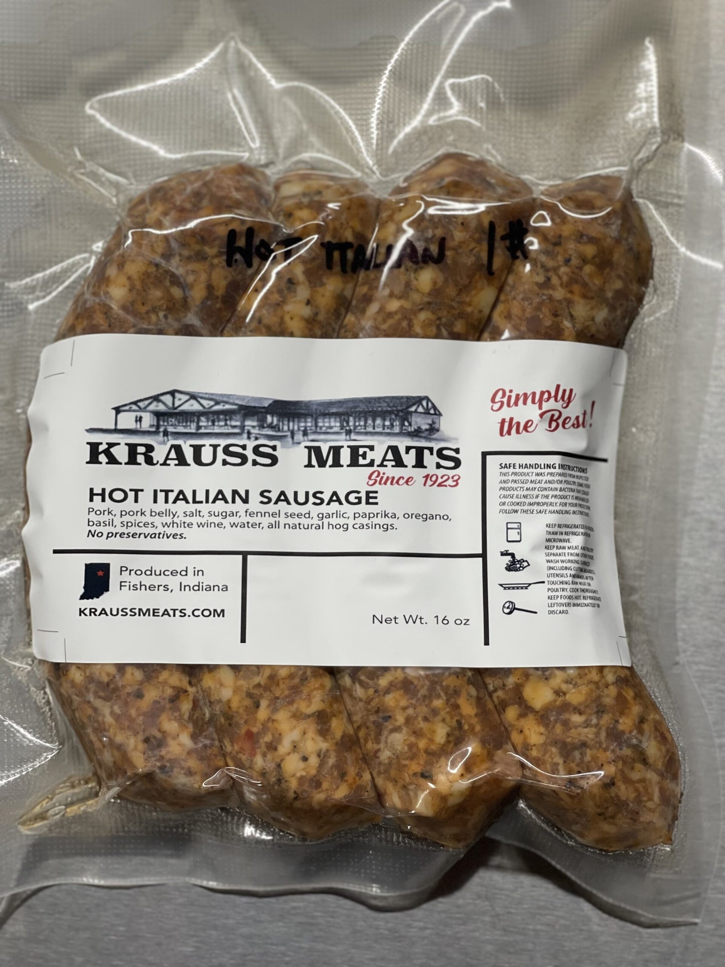 Hot Italian Sausage