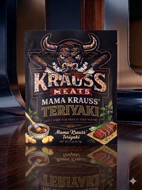 Mama Krauss' Teriyaki Beef Jerky