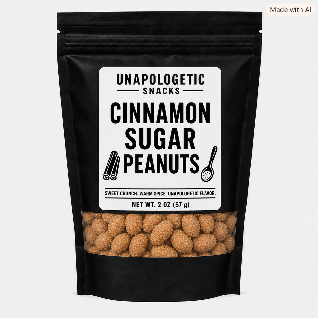 Cinnamon Sugar Peanuts
